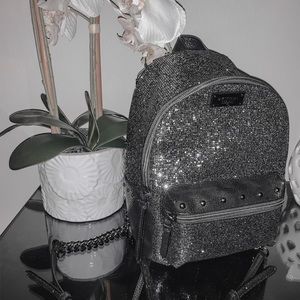 Victoria Secret Metallic and Mesh Mini Backpack